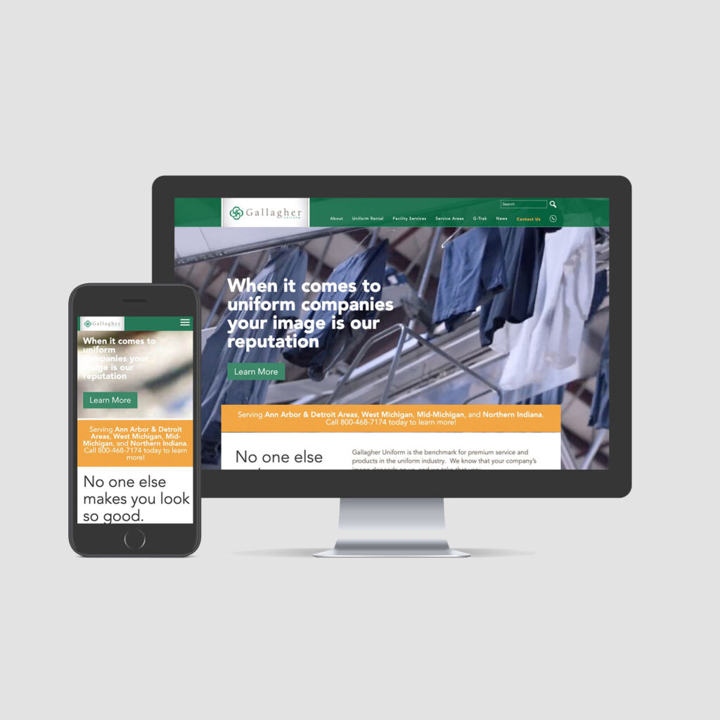 web agency portfolio gallagher