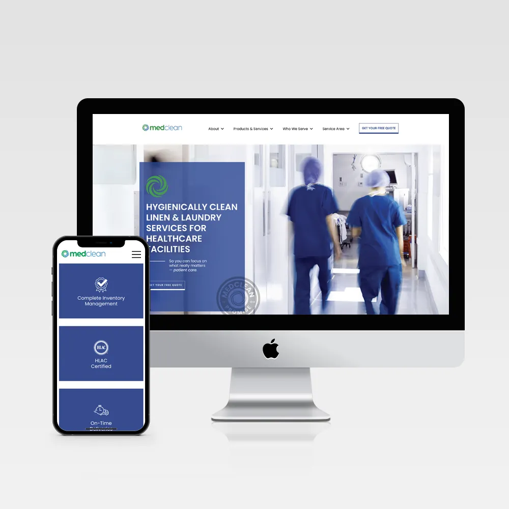 MedClean website