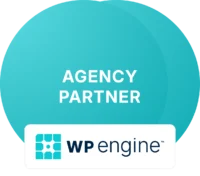 WP Engine Agency Partner badge