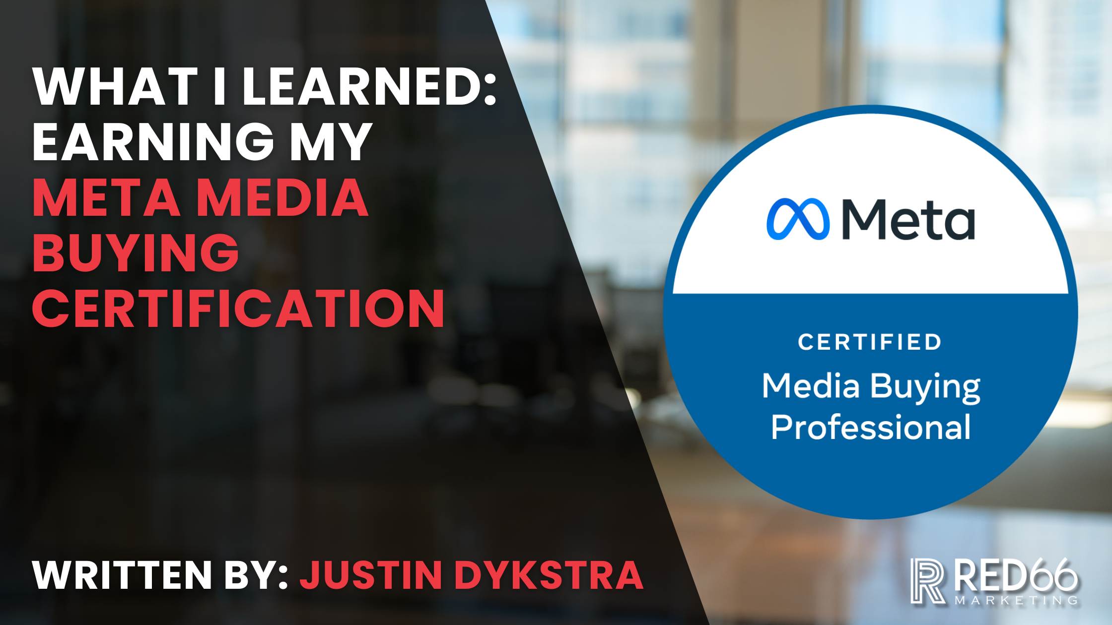 What I learned from the meta media buying certification