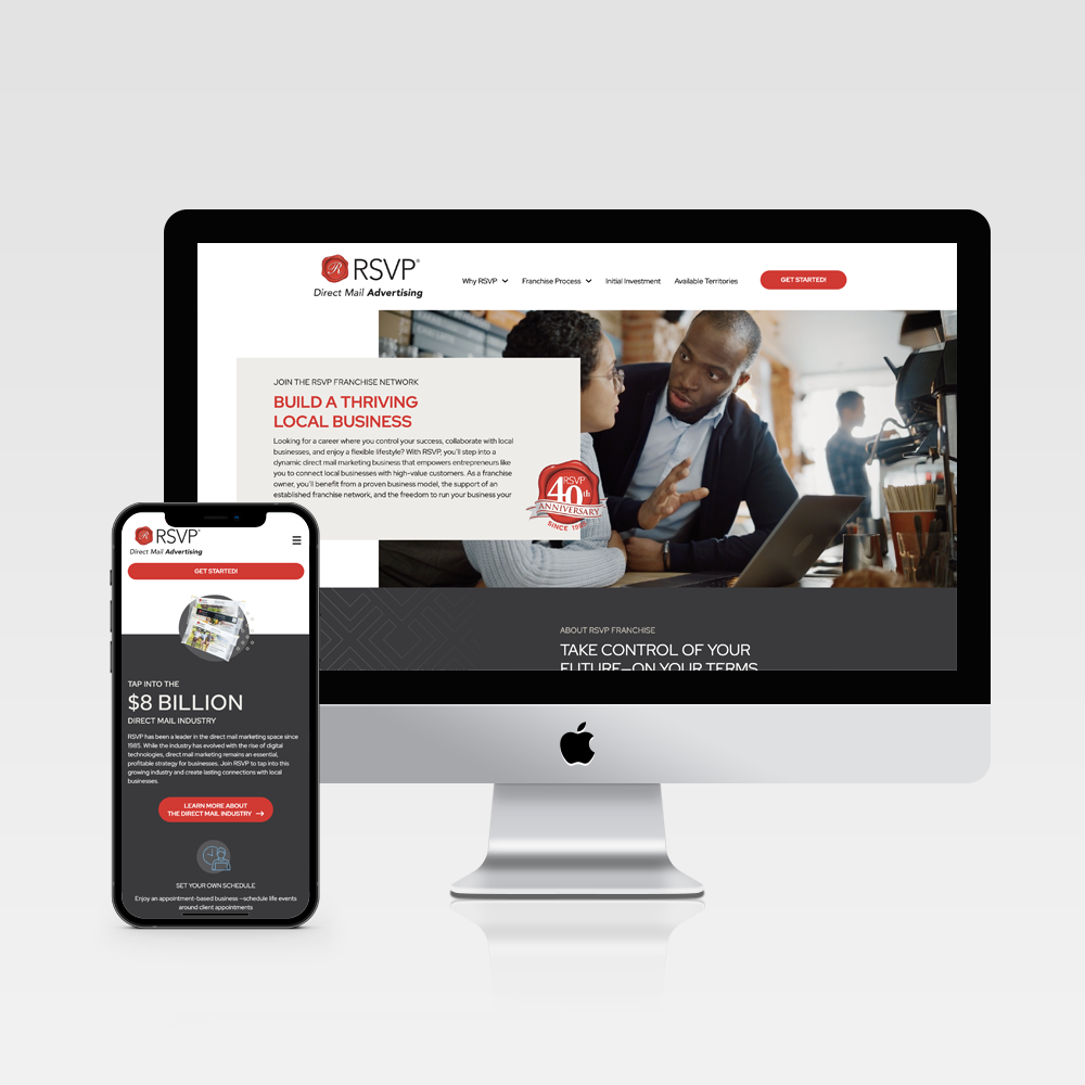 RSVP Website Mockup