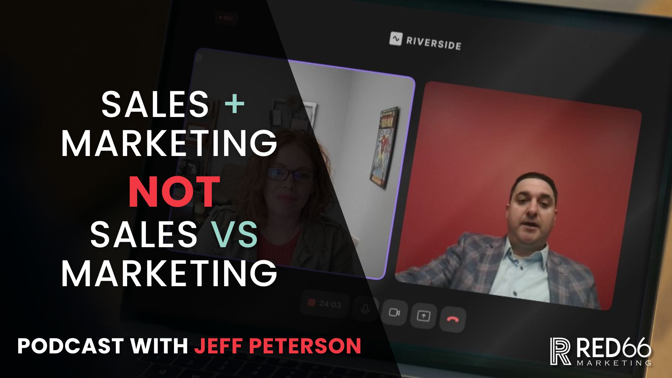 Sales vs marketing podcast