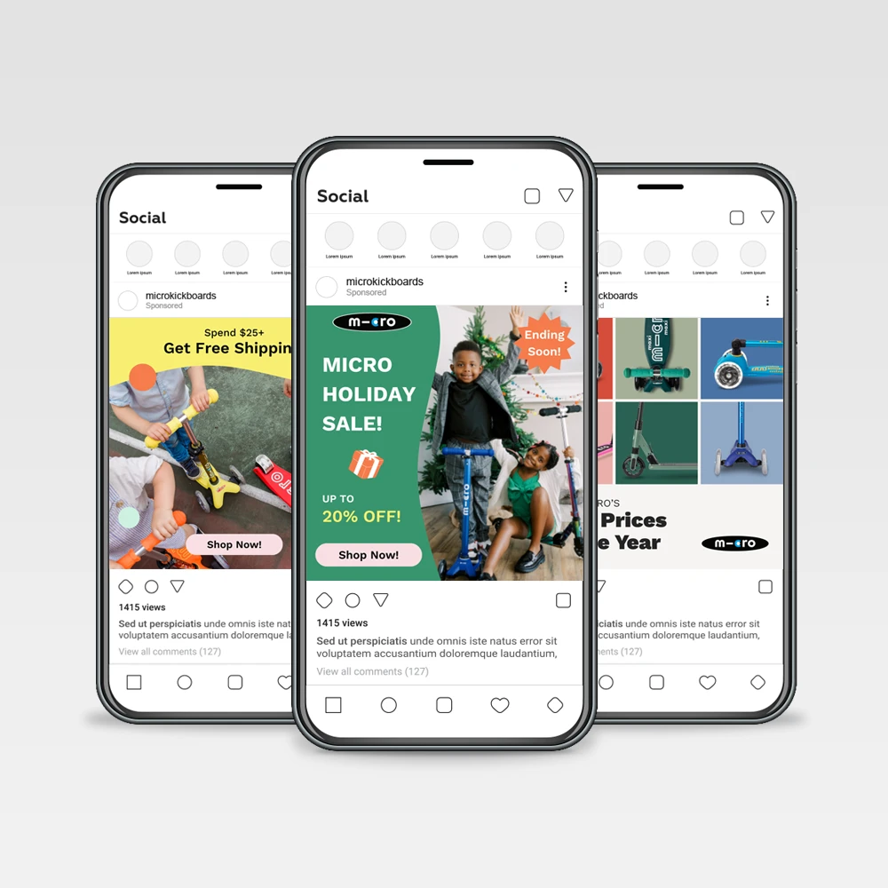 micokickboard meta ad display case study