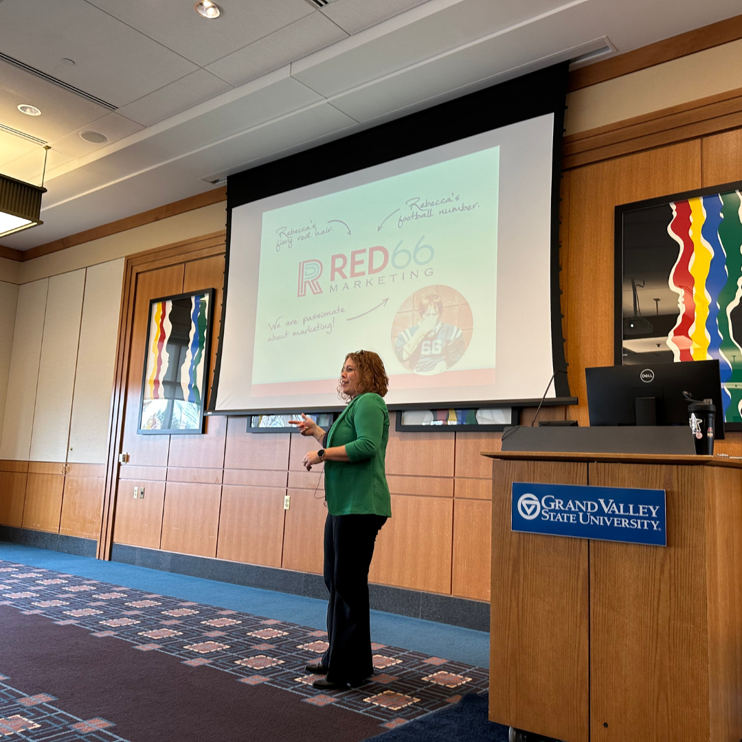 Rebecca speaking for AMA event