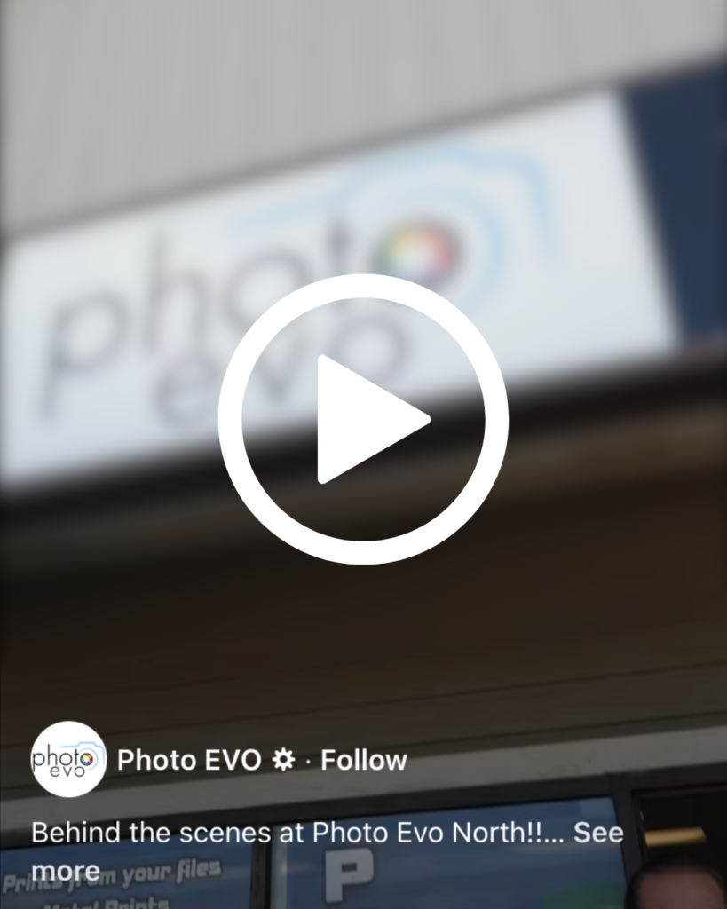 photo evo social media content example