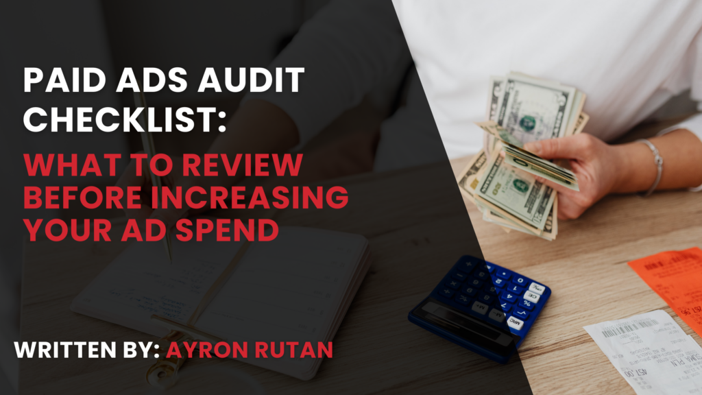 Paid Ads Audit Checklist