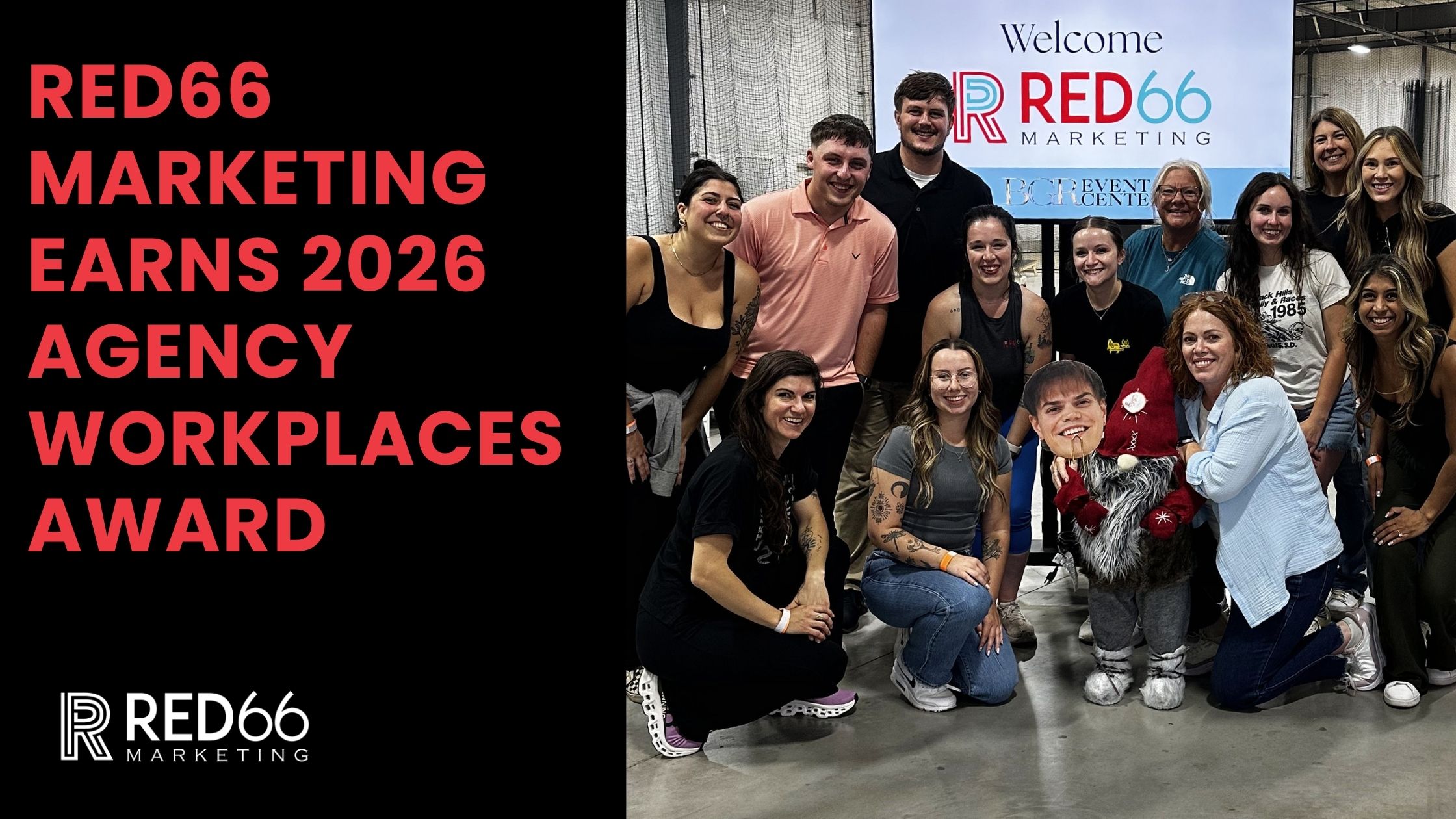 RED66 earns agency workplaces award blog header