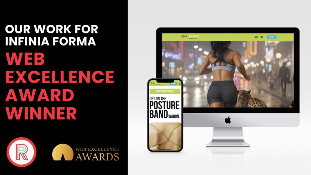 web excellence award winner blog header