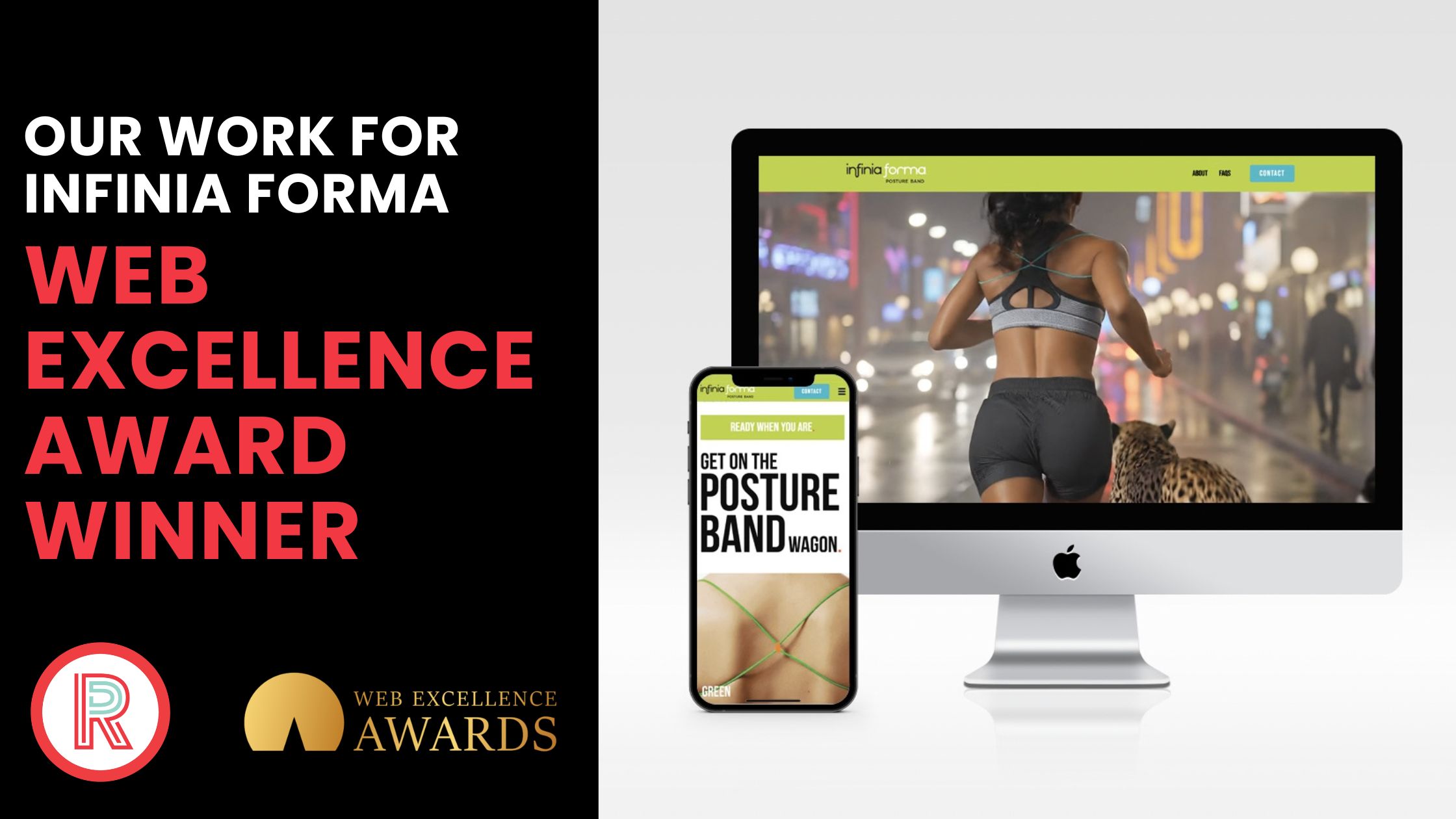 web excellence award winner blog header